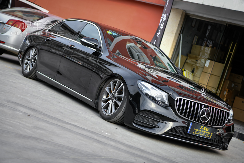 沪车会 奔驰e级 改装升级气动避震、包围、amg中网 沪车会官网汽车改装 奔驰改装 宝马改装 奥迪改装 保时捷改装