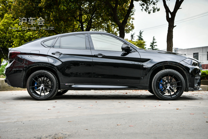 沪车会-宝马x6改装升级 hre轮毂